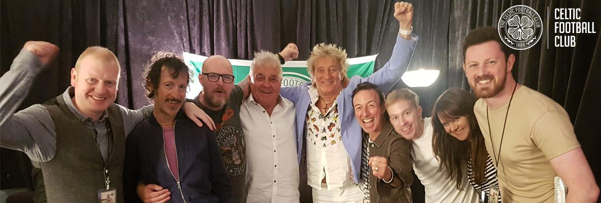 Celtic TV on song for Hoops superfan Rod Stewart