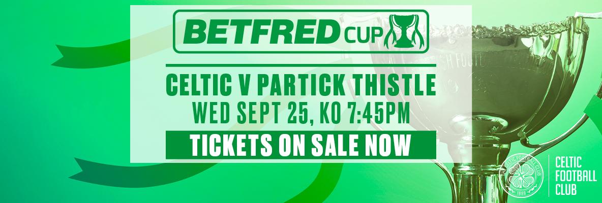 Your Partick Thistle, League Cup Matchday Guide. Tickets On Sale!