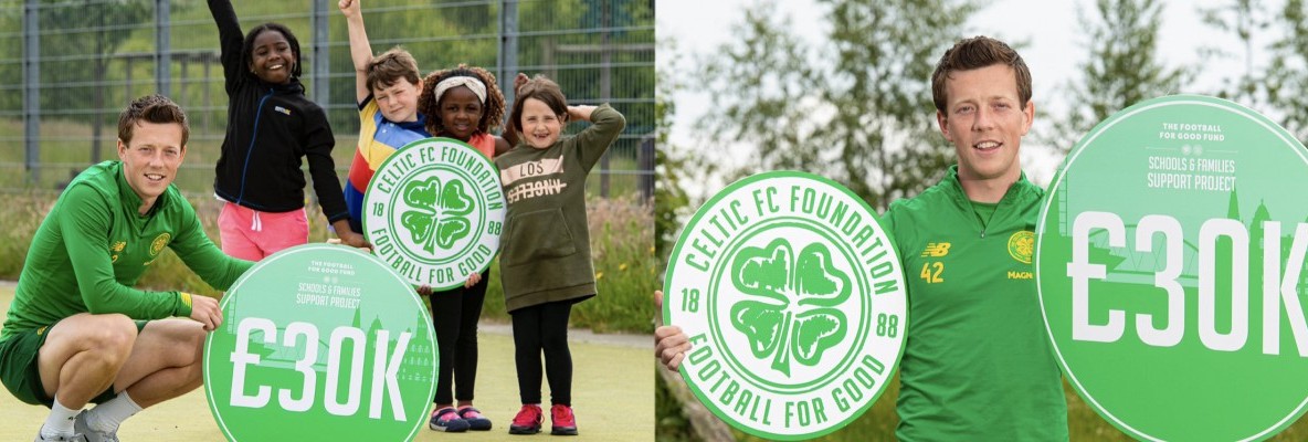Celtic FC Foundation donates £30,000 to local schools & nurseries