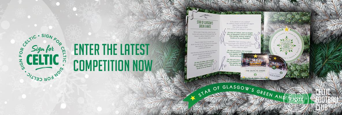 Win the Christmas charity single and signed song sheet
