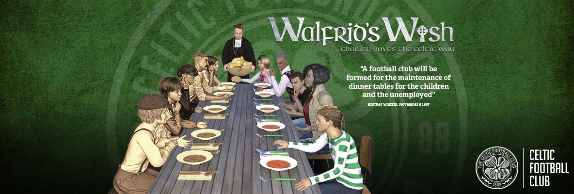 Sign up for Walfrid's Wish and support Celtic FC Foundation's work