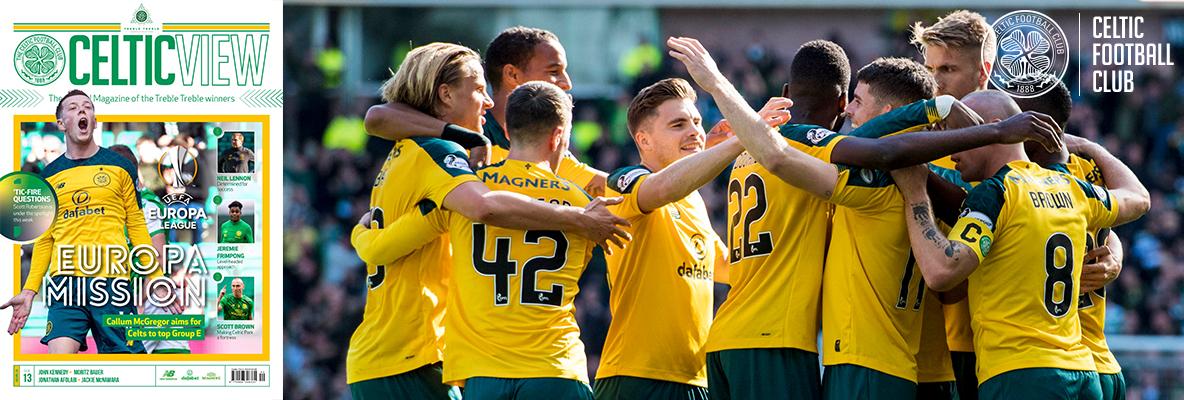 It’s European time again in this week’s Celtic View