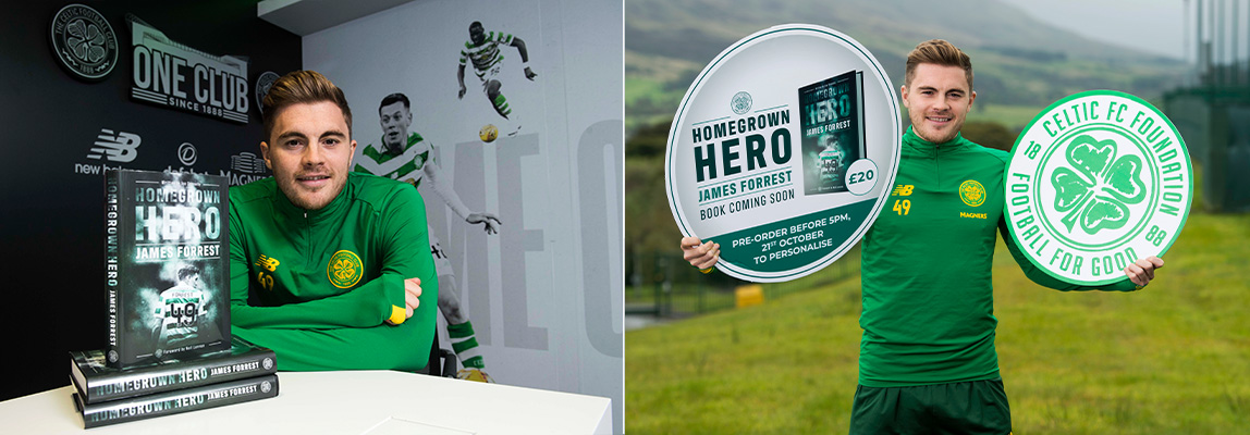 James Forrest reflects on his incredible Celtic career in new book