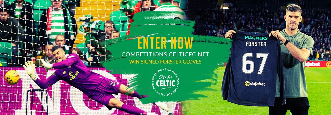 Win a pair of goalkeeping gloves signed by Fraser Forster