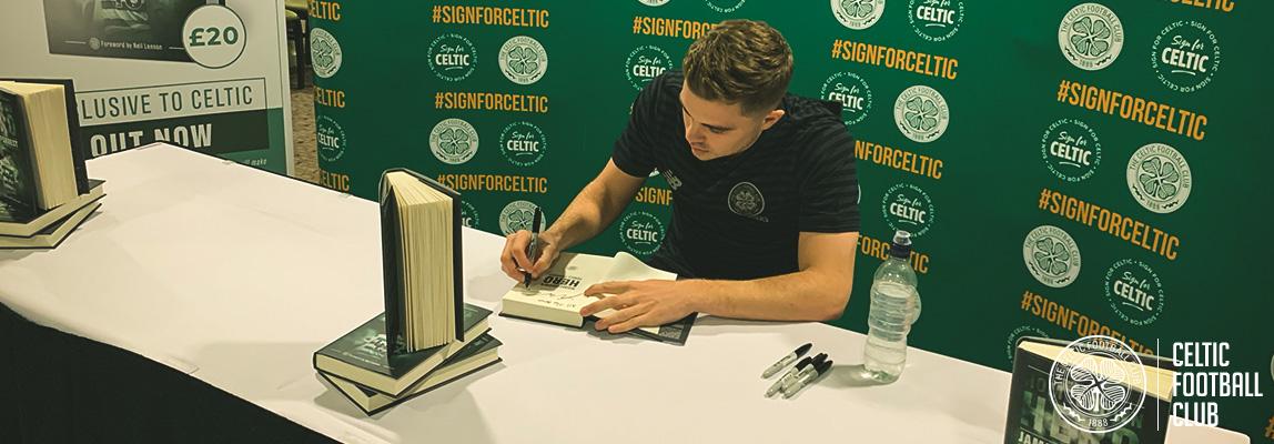 Win signed James Forrest biography