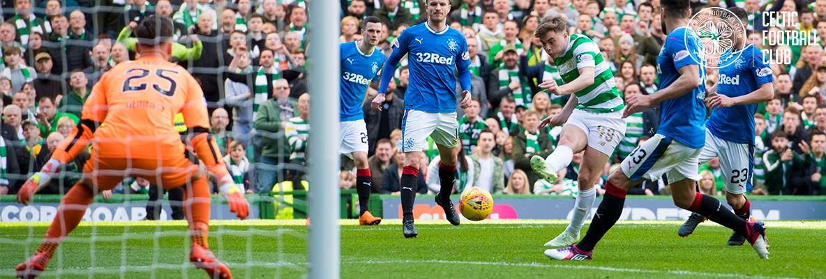 James Forrest on first derby goal and Mika's police hat celebration