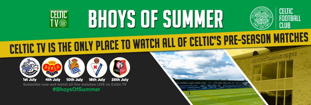 Watch July pre-season LIVE on