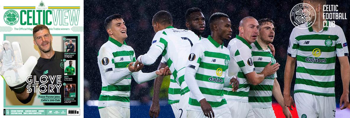 Exclusive Fraser Forster interview in this week's Celtic View