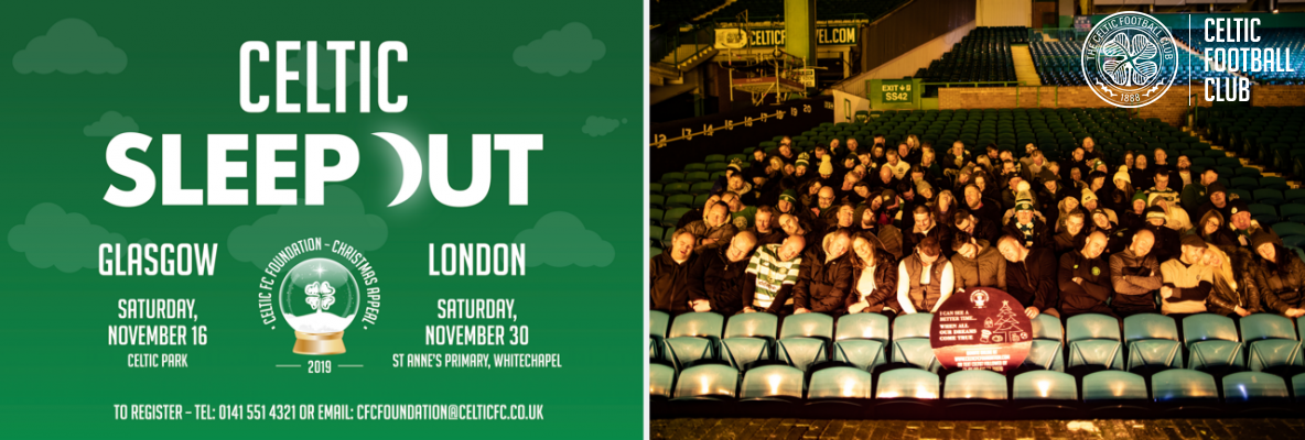 Supporter Scott Set To Make It Five-In-A-Row At Celtic Sleep Out