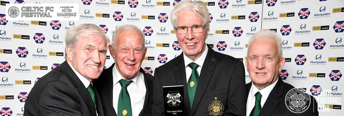 Sunday at the Celtic FC Festival with the Lisbon Lions 