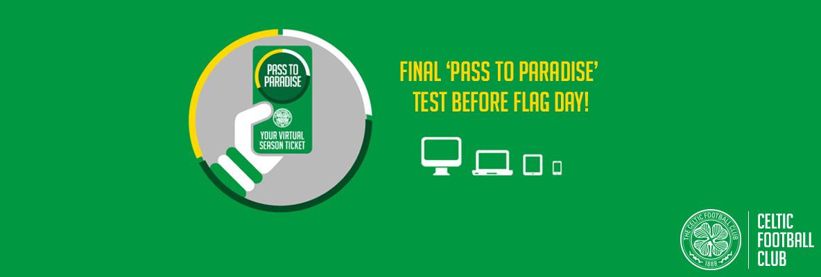 Final ‘Pass to Paradise’ test before Flag Day
