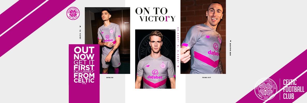 The new NB third kit is out now exclusively from Celtic