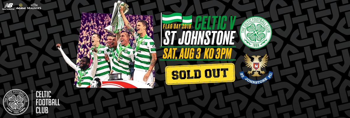 Flag Day tickets for Celtic v St Johnstone sold out – limited hospitality 
