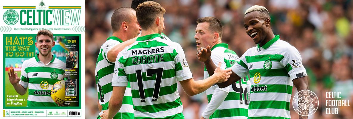 Flag days and hat-tricks in this week’s Celtic View