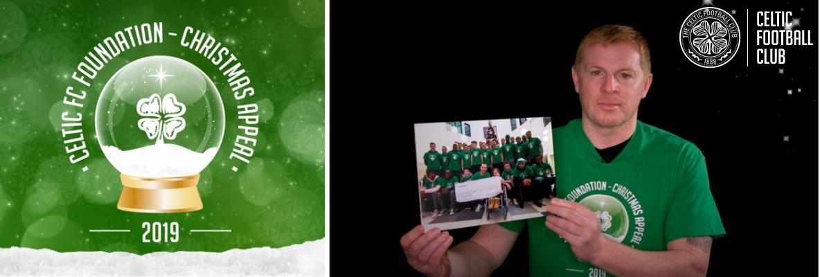 Celtic squad's support for Foundation’s 2019 Christmas Appeal