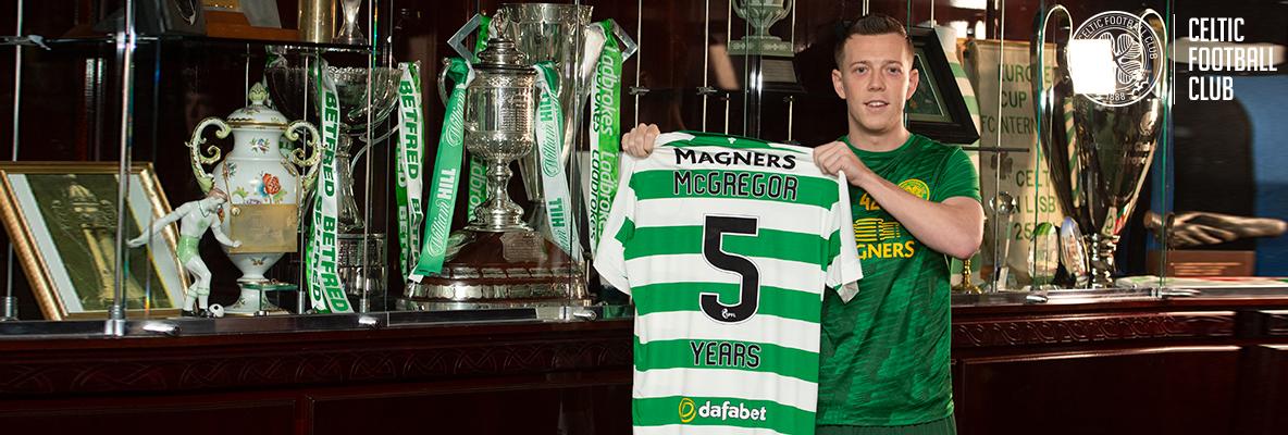 Celtic Delighted As Callum Mcgregor Signs New Five Year Deal Celticfc Com