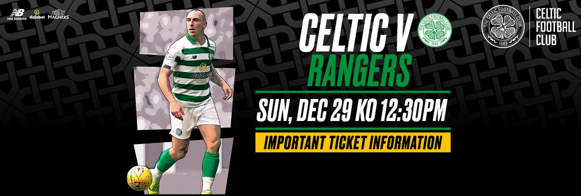 Deadline fast approaching to secure Celtic v Rangers 