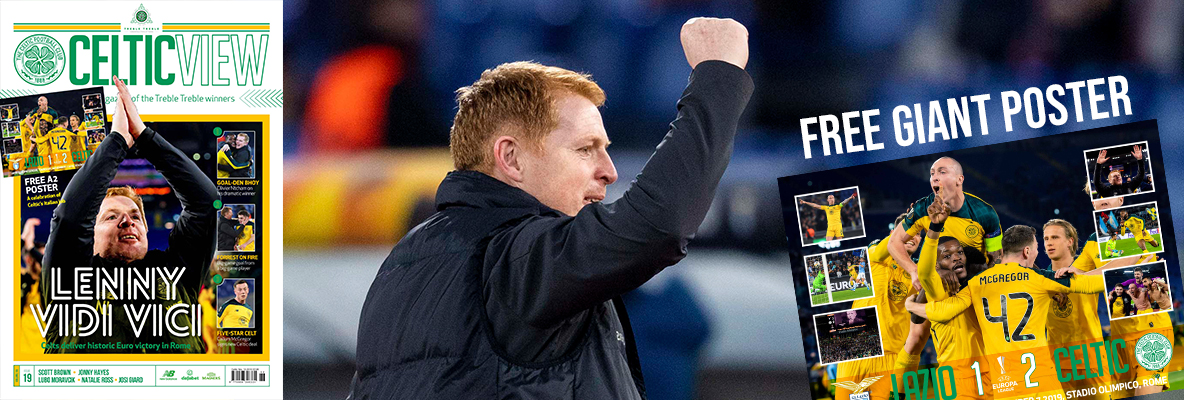 Manager looks back at Lazio win in this week’s Celtic View
