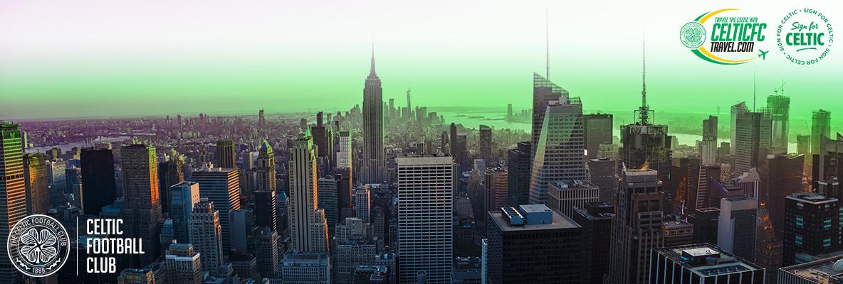Win a trip for two to new york with sign for celtic