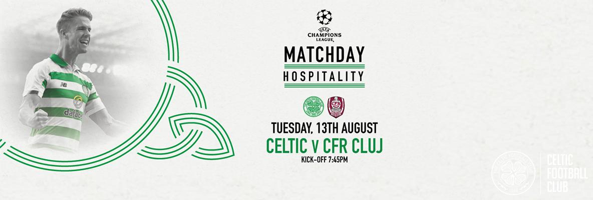 Watch Celtic's european journey in style with matchday hospitality