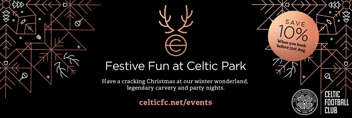 Book your paradise christmas party before august 31 for 10% off! 
