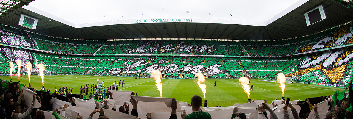 A stadium display for the Lions and an Invincibles Trophy Day 