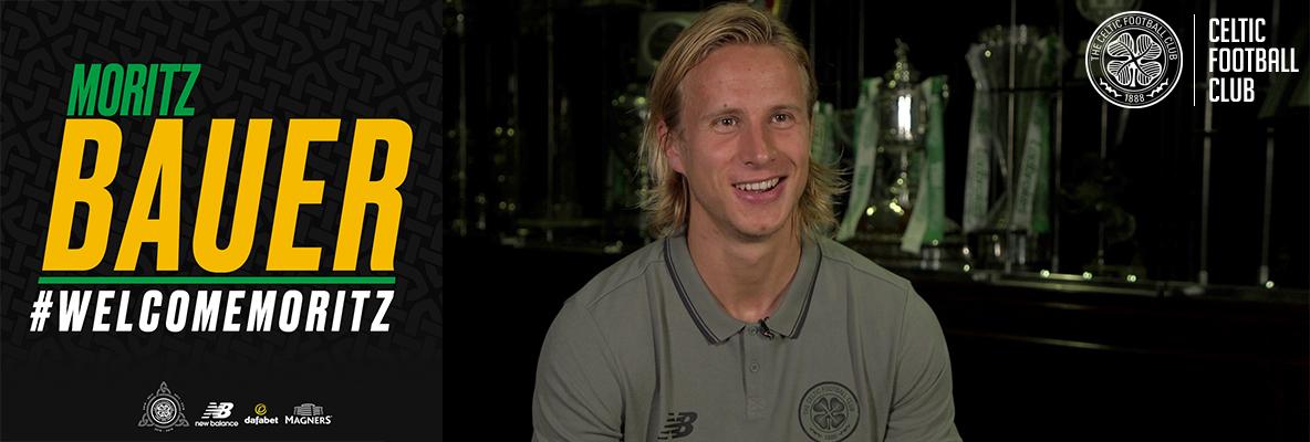New Bhoy Moritz Bauer can’t wait to wear the Hoops