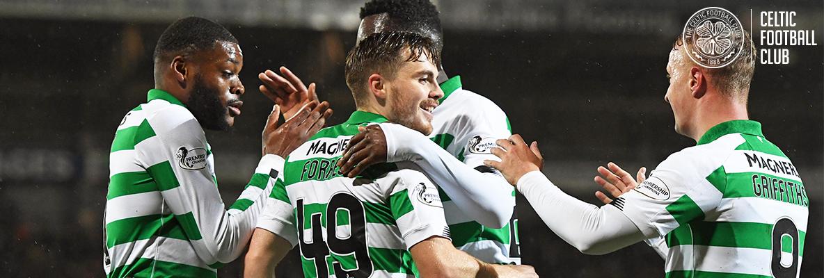 James Forrest: First half at St Johnstone was among our best