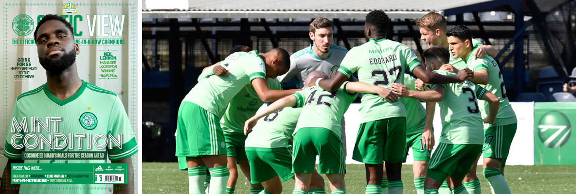 Odsonne Edouard in this week's Celtic View