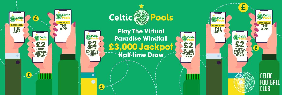 Virtual Paradise Windfall £3,000 jackpot! Tickets on sale now