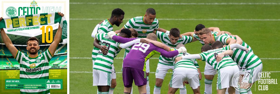 Christie and Ajeti in this week's Celtic View