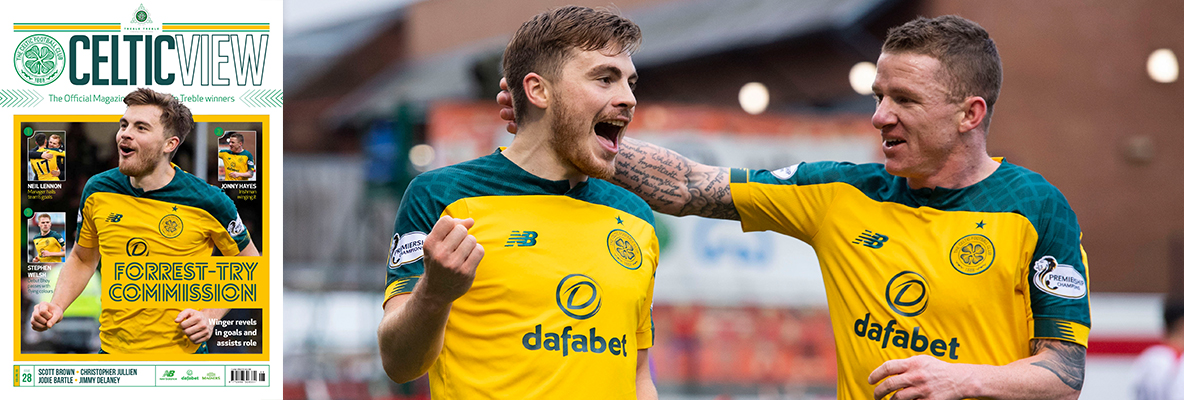 James Forrest in this week’s Celtic View