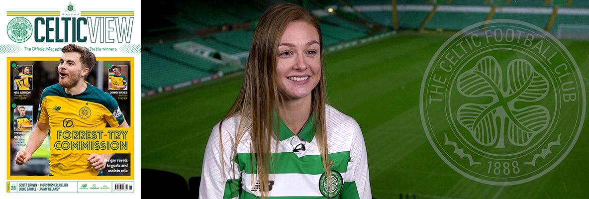 Jodie Bartle’s first interview with the Celtic View