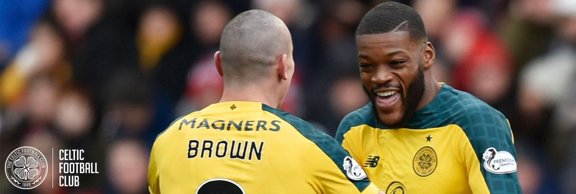 John Kennedy and Scott Brown react to quarter-final draw