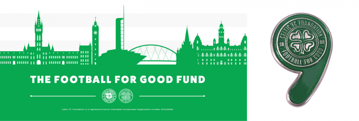 Celtic FC Foundation 9-in-a-row badges available now