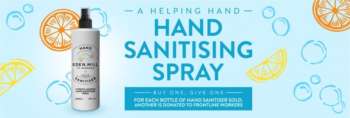 Foundation benefits from Eden Mill Hand Sanitiser Donation Scheme