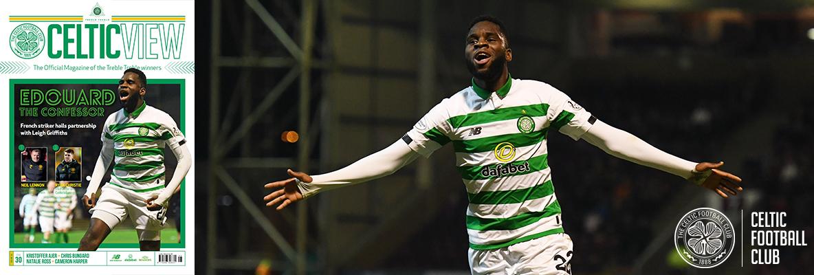 Odsonne Edouard on the twin strike force in this week’s Celtic View
