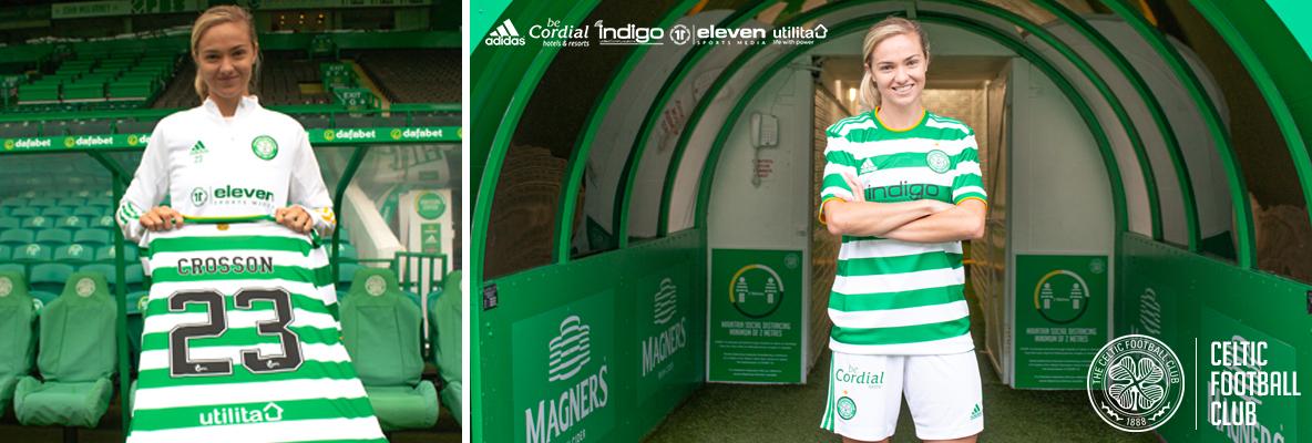 Megan Crosson signs for the Hoops as the new season approaches