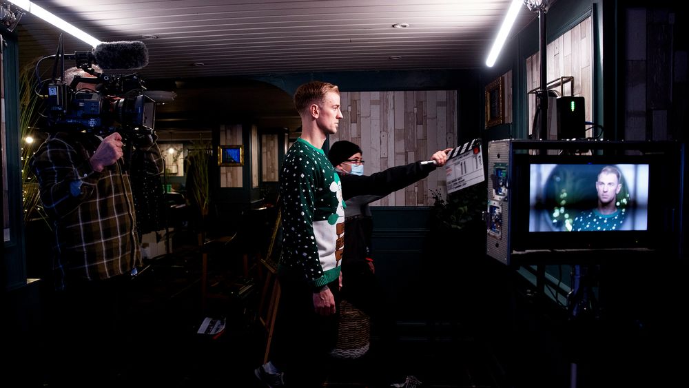 🎥 Go behind the scenes at the filming of Celtic Christmas advert