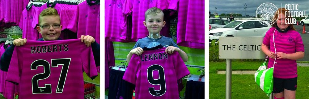 New Celtic pink and black proving a big hit with fans