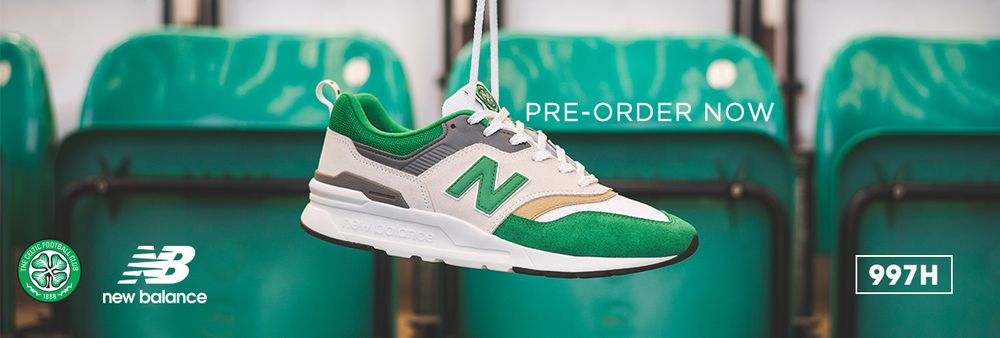 Pre-order your Celtic x New Balance sliders today
