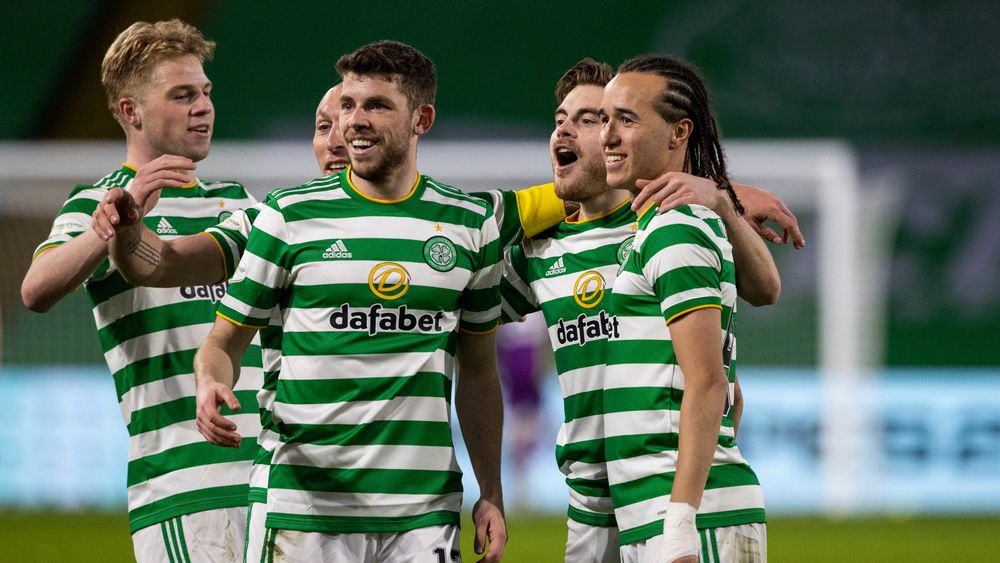 Celtic stroll past Falkirk to book their place in the next round of the ...