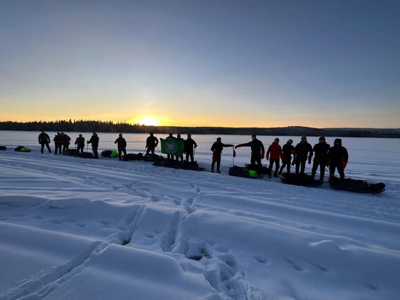 Foundation volunteers complete Arctic Trek | Celtic FC Foundation ...