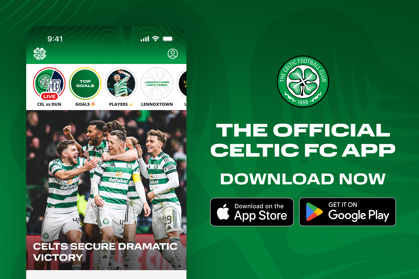 セルティックFC公式サイトの日本語セクション