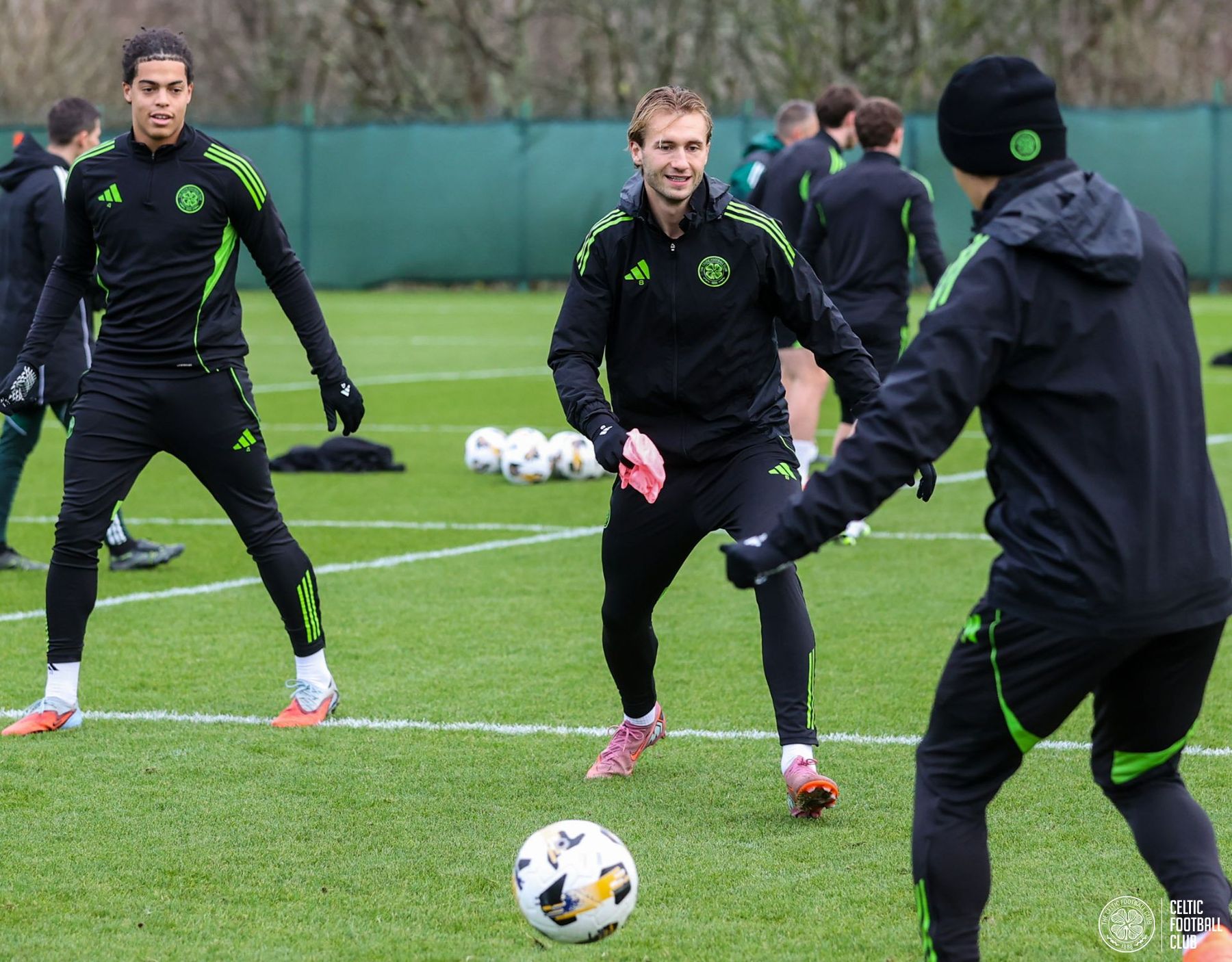 Training Gallery: Celtic v Hearts