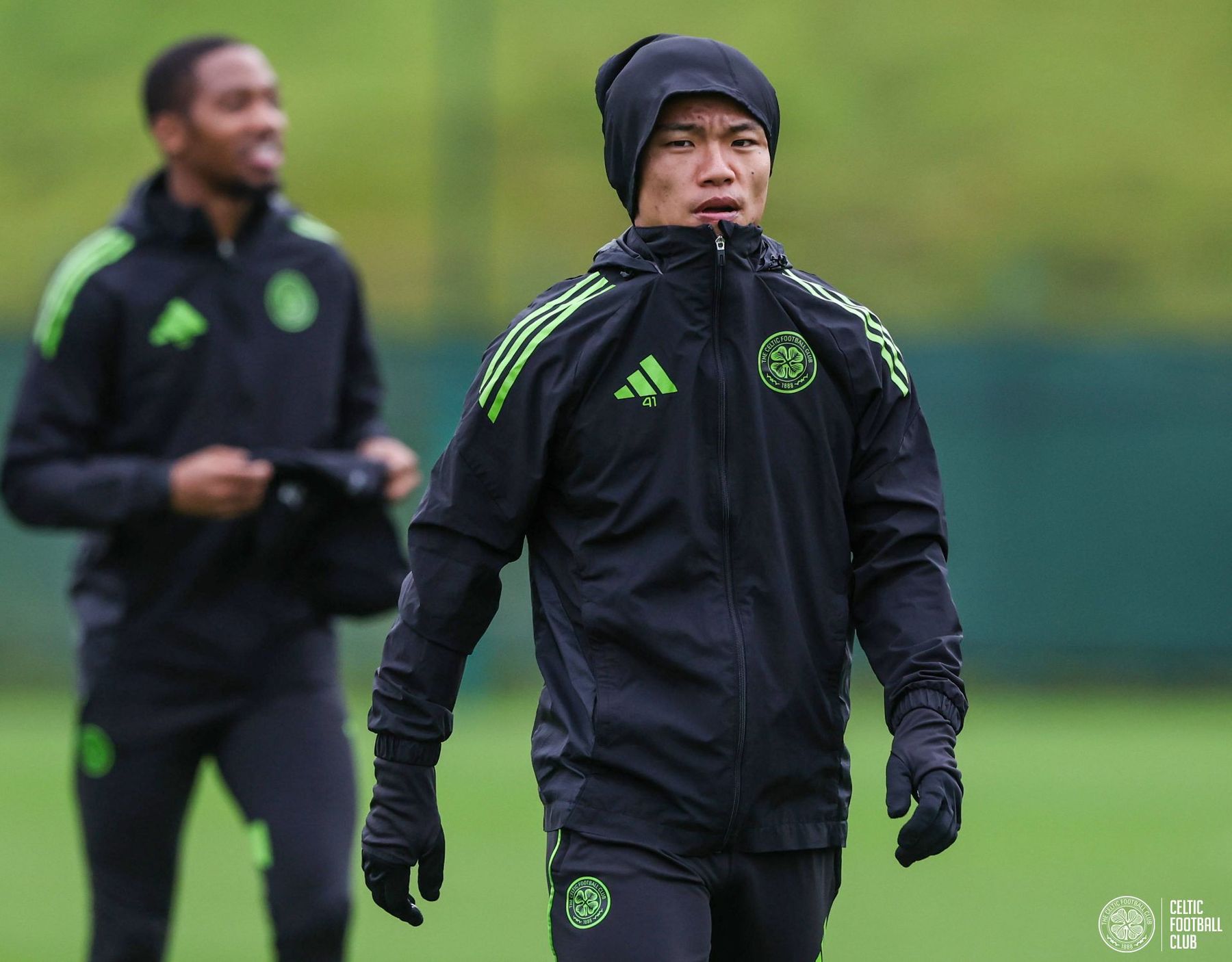 Training Gallery: Celtic v Hearts