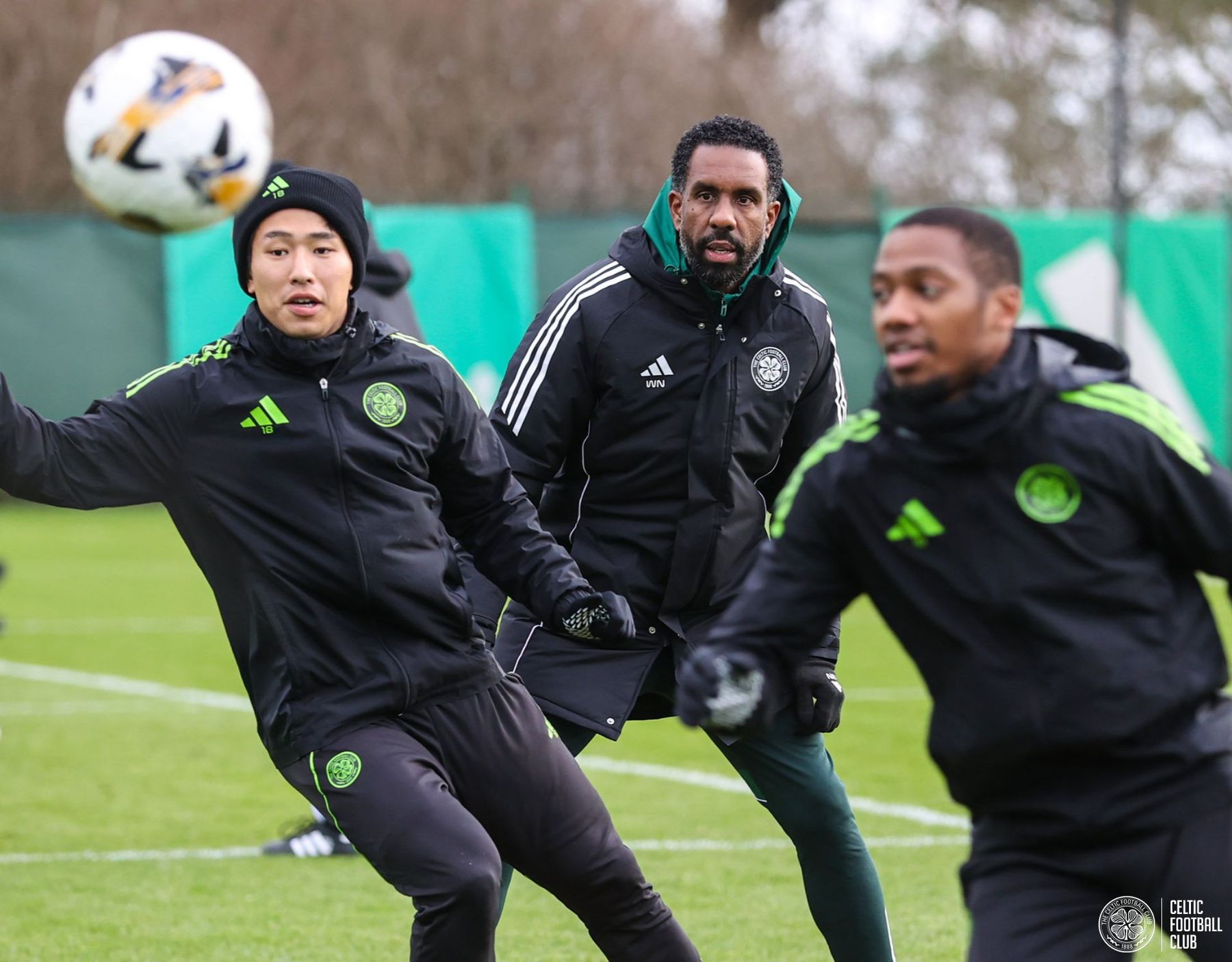 Training Gallery: Celtic v Hearts
