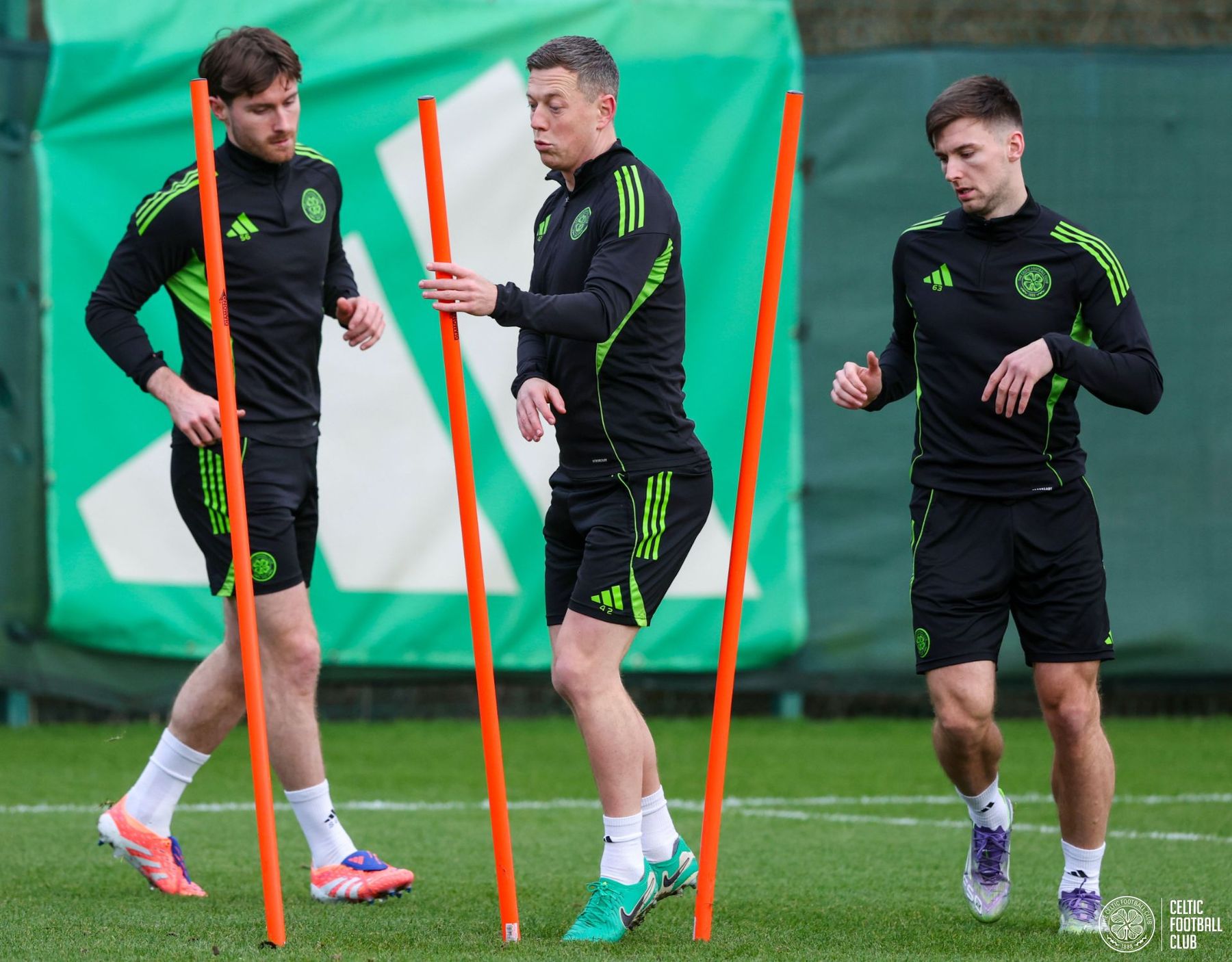 Training Gallery: Celtic v Hearts